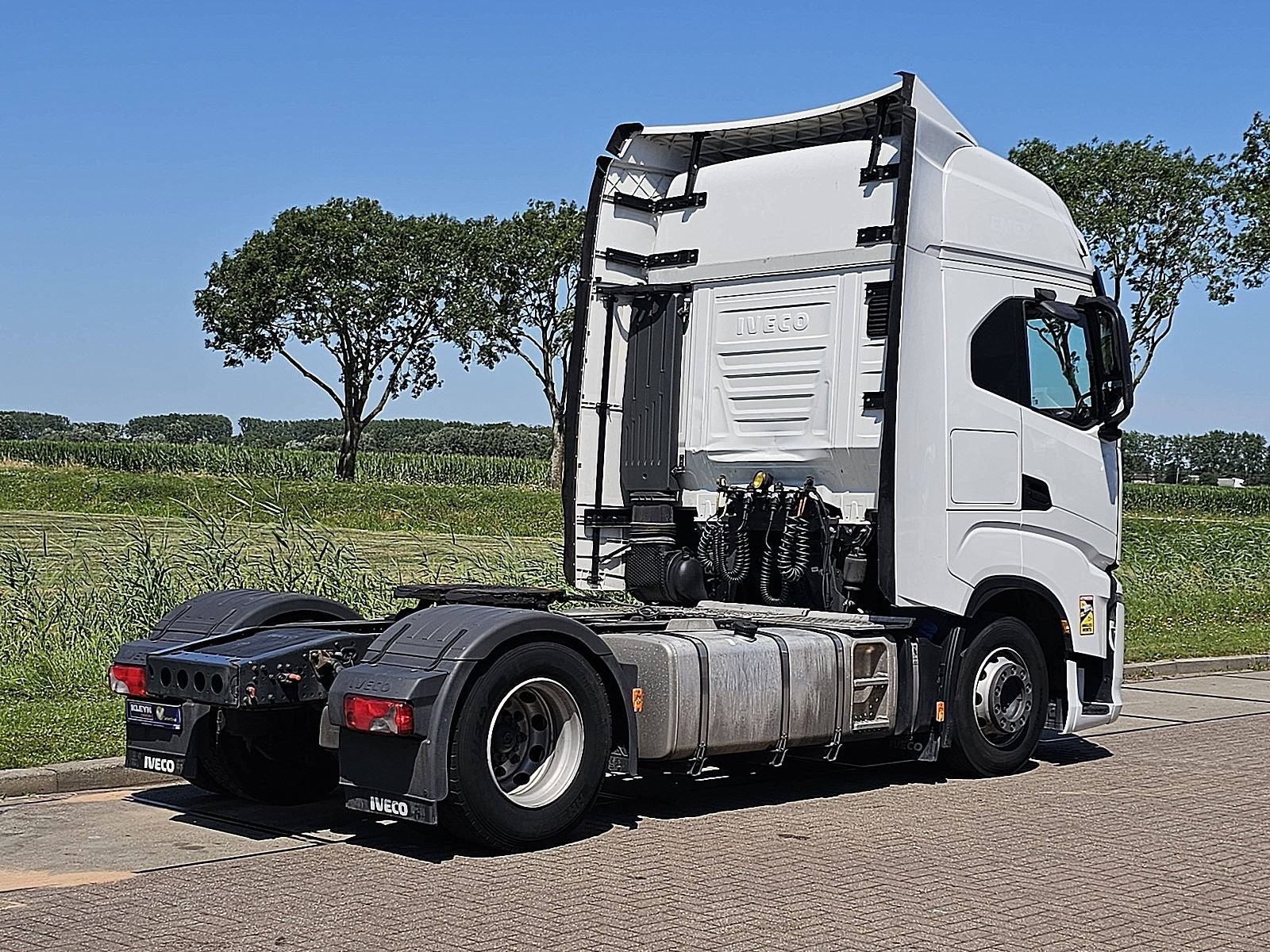 IVECO S-WAY AS440S49, Auto's, Automaat, Euro 6, Iveco, Wit