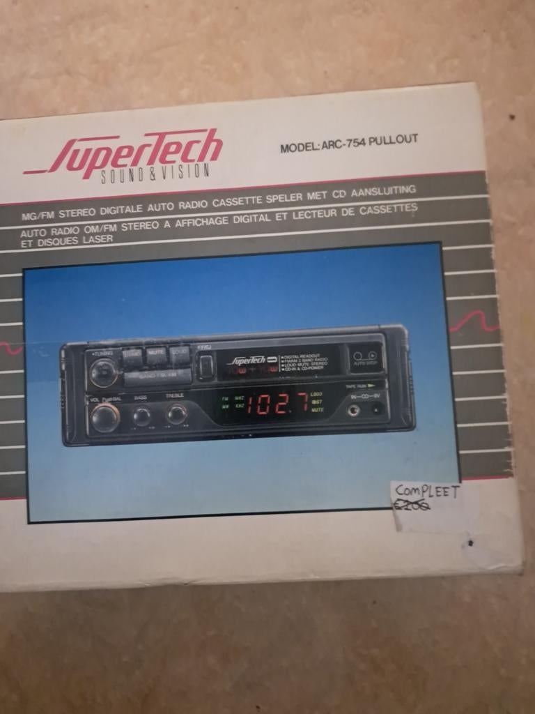 Autoradio casette in doos, Ophalen of Verzenden