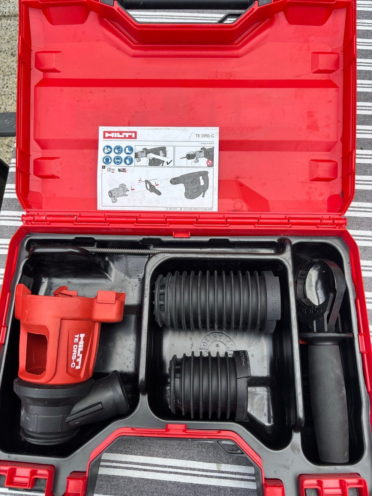 Hilti TE DRS-C Stofafzuiging voor Boorhamer, Ophalen of Verzenden, Zo goed als nieuw, Overige typen