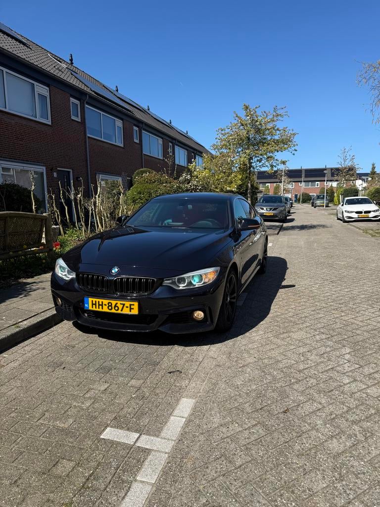 BMW 420i GC M-Sport | Akrapovic | Stage 1 | PPF Voorzijde, Auto's, Automaat, Achterwielaandrijving, Zwart, Automatische klimaatregeling