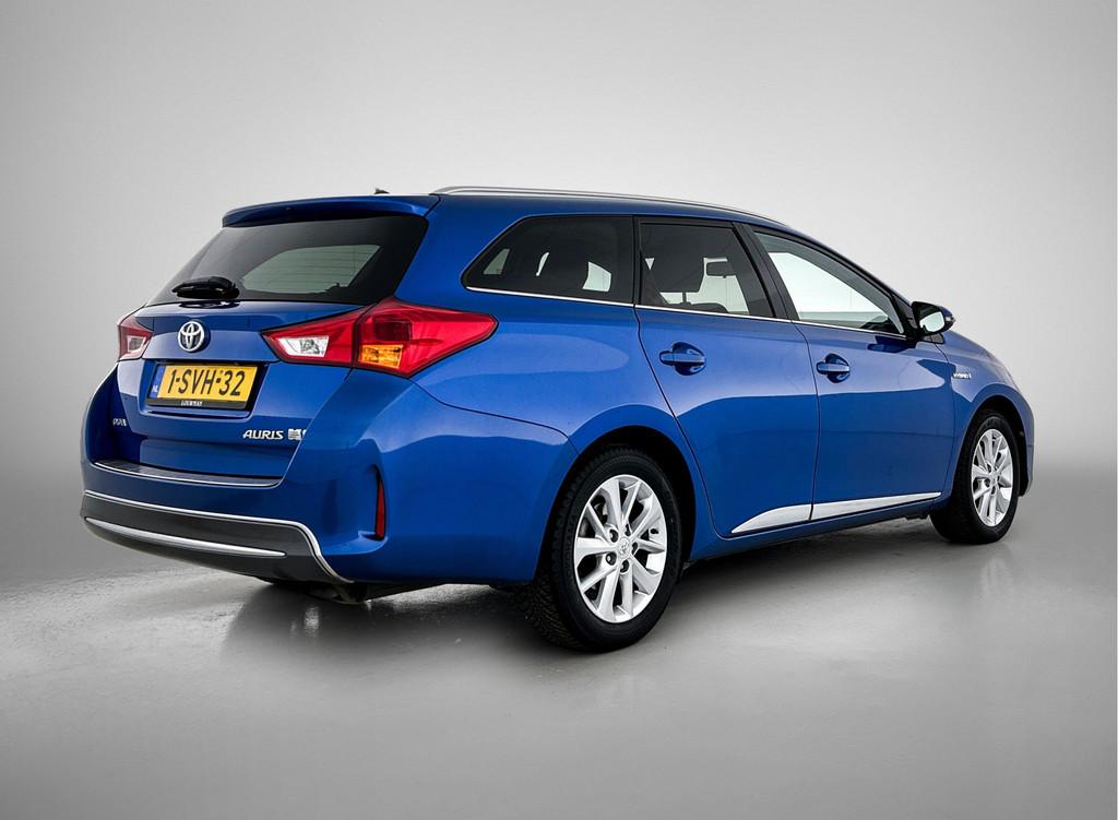 Toyota Auris Touring Sports 1.8 Hybrid Lease | Panoramadak |, Gebruikt, Zwart, Blauw, Origineel Nederlands