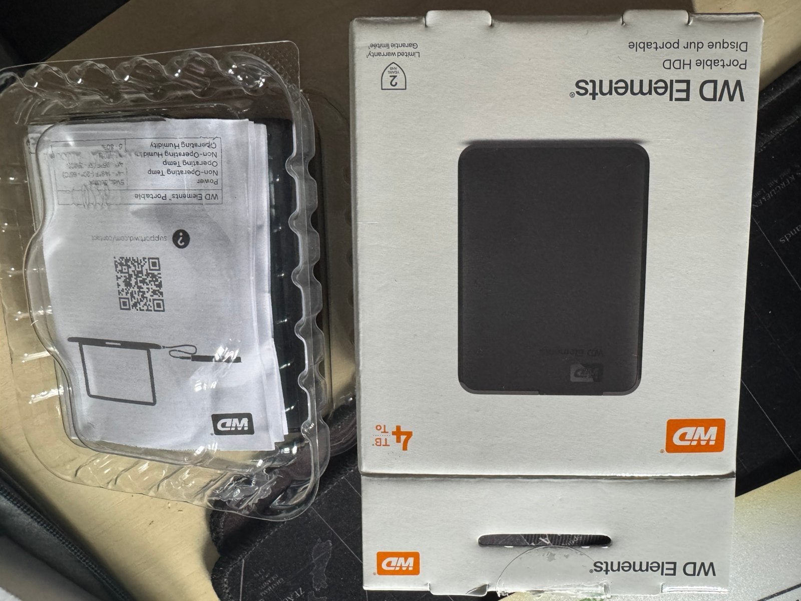 4TB Externe Harde Schijf Western Digital 3.0, Ophalen of Verzenden, Nieuw, 2 TB of meer