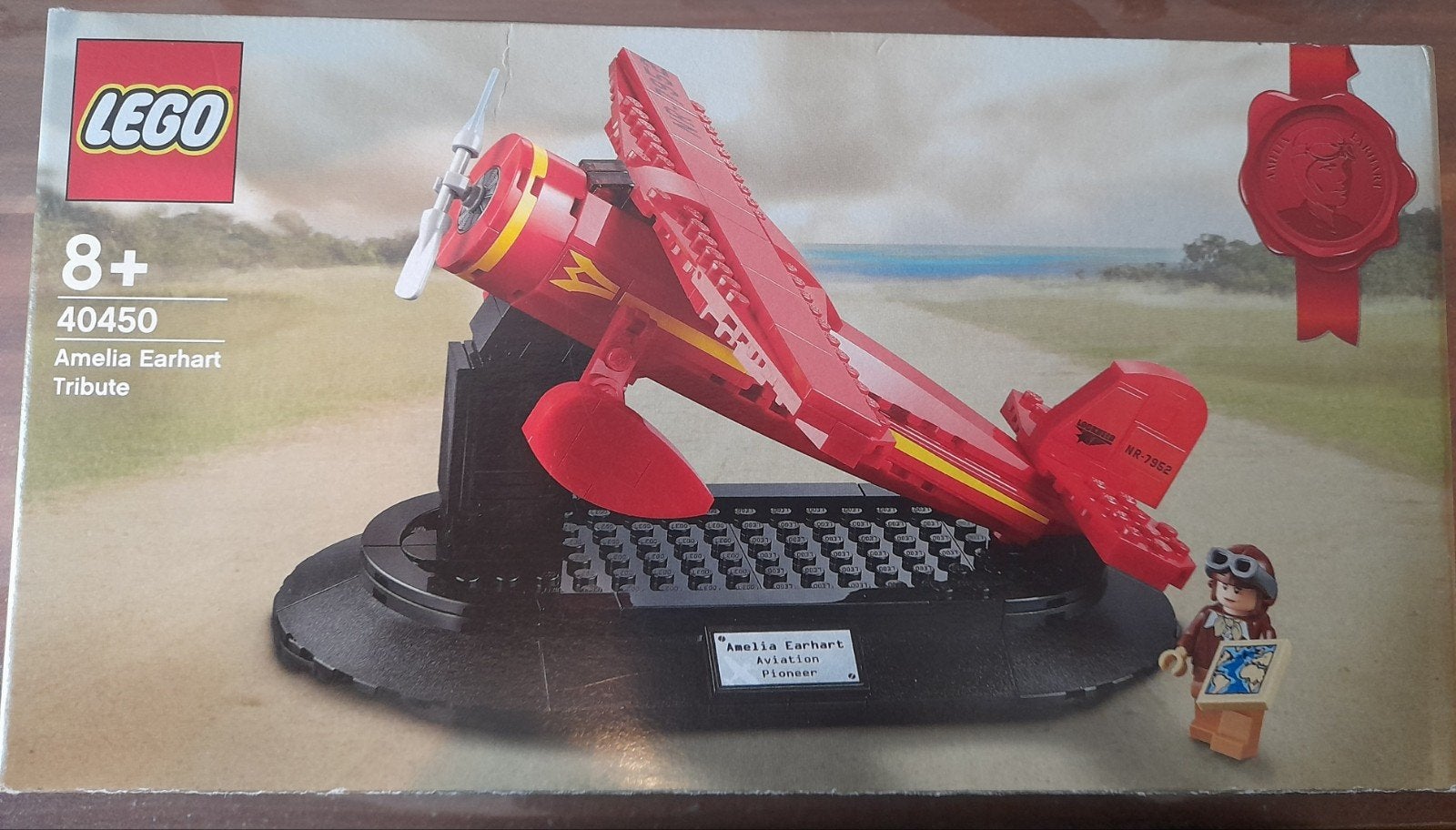 Nieuw ongeopend Lego 40450 Amelia Earhart Tribute, Ophalen of Verzenden, Nieuw, Overige merken