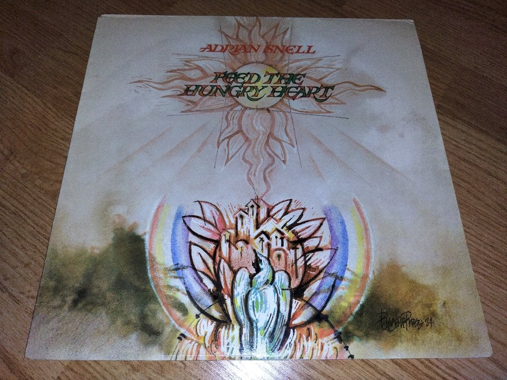 Adrian Snell - Feed the Hungry Heart (LP), LP, Ophalen of Verzenden, Zo goed als nieuw, Fotohoes