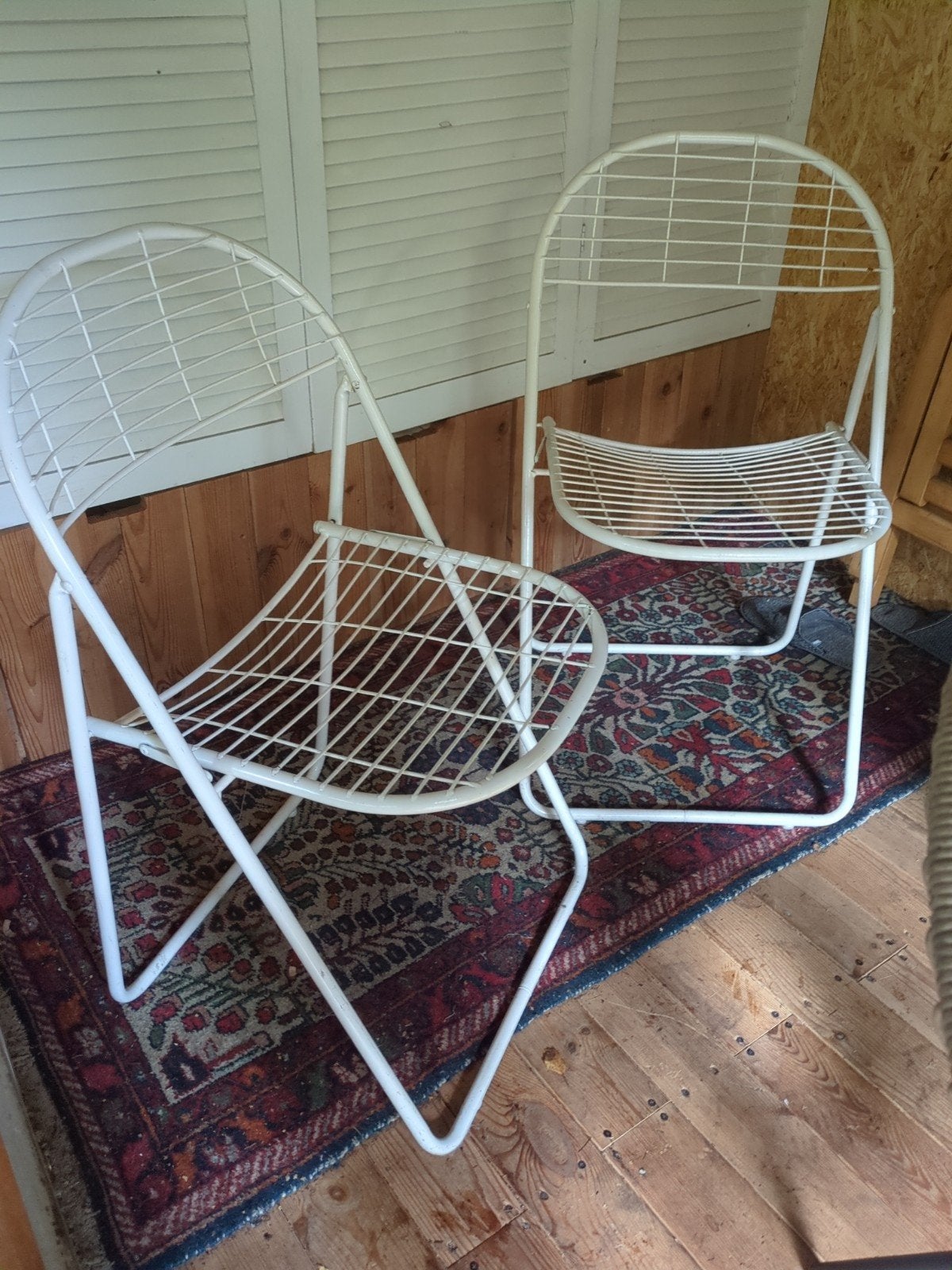 Vintage Niels Gammelgaard klapstoelen IKEA, Ophalen, Overige materialen, Gebruikt, Twee