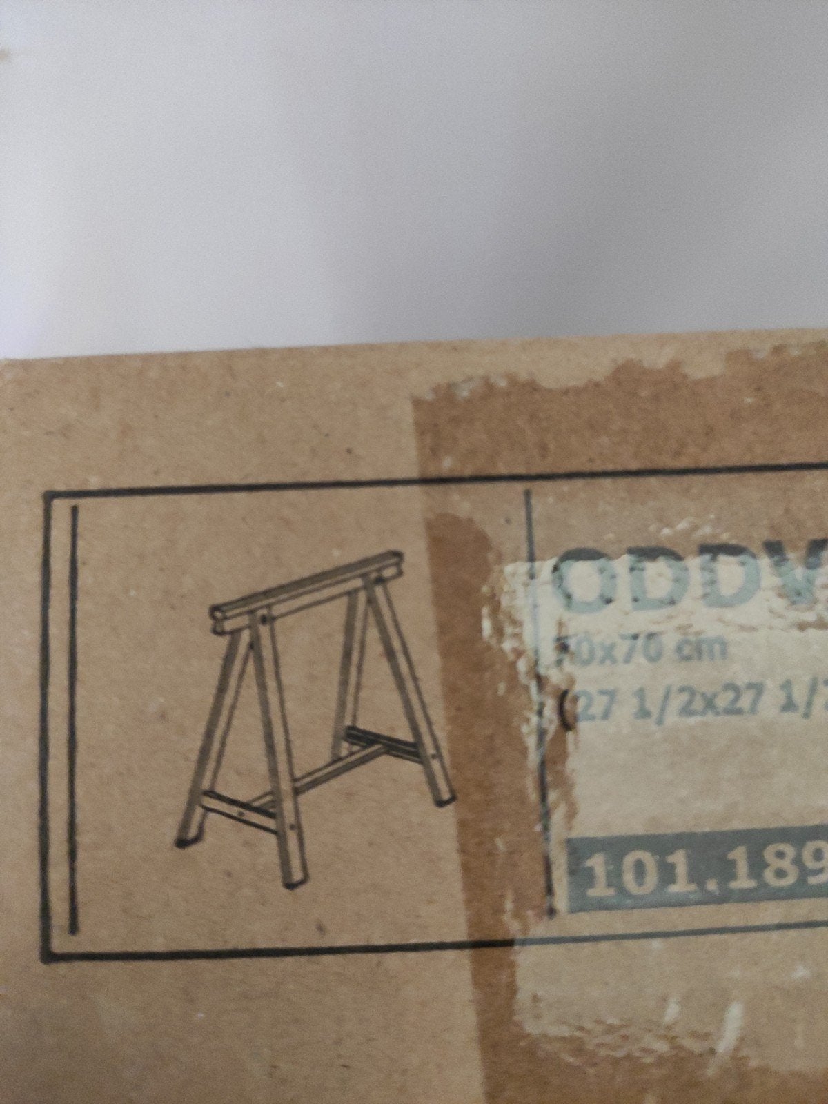 Oddvald schragen 2stuks, Ophalen, Nieuw