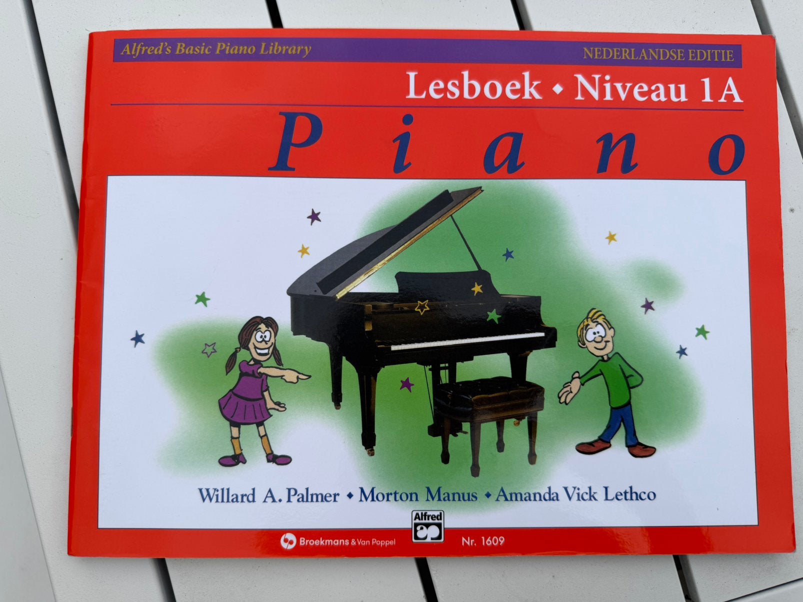 Alfred’s Basic Piano Library lesboeken 1A-1B, Overige genres, Les of Cursus, Ophalen of Verzenden, Zo goed als nieuw