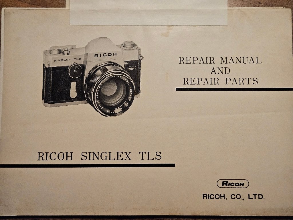 Veel Ricoh Camera Reparatiehandleidingen, Ophalen, Gebruikt, Spiegelreflex, Overige Merken