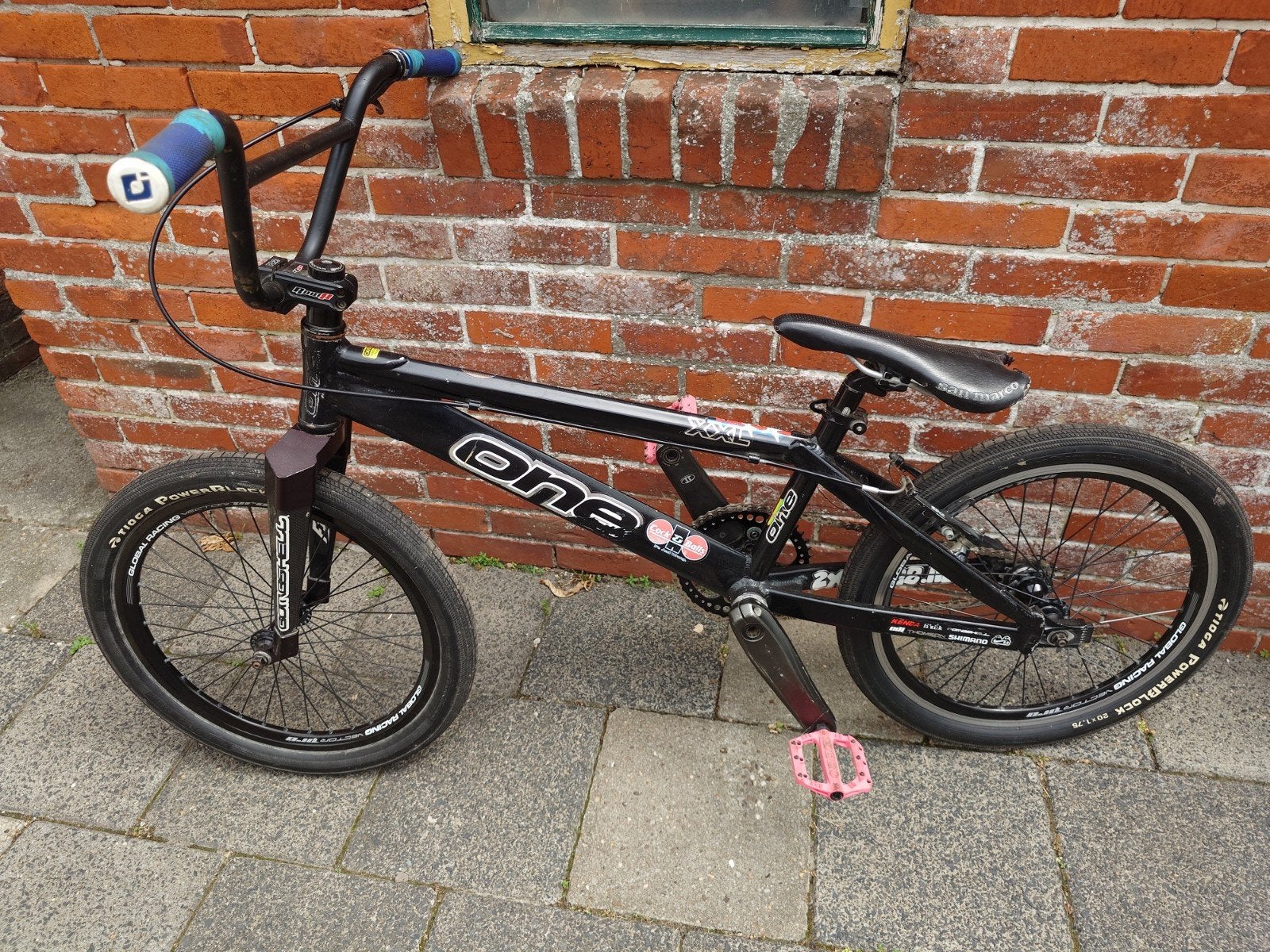 One BMX Racefiets XXL, Fietsen en Brommers, Ophalen, One, Gebruikt, Velgrem