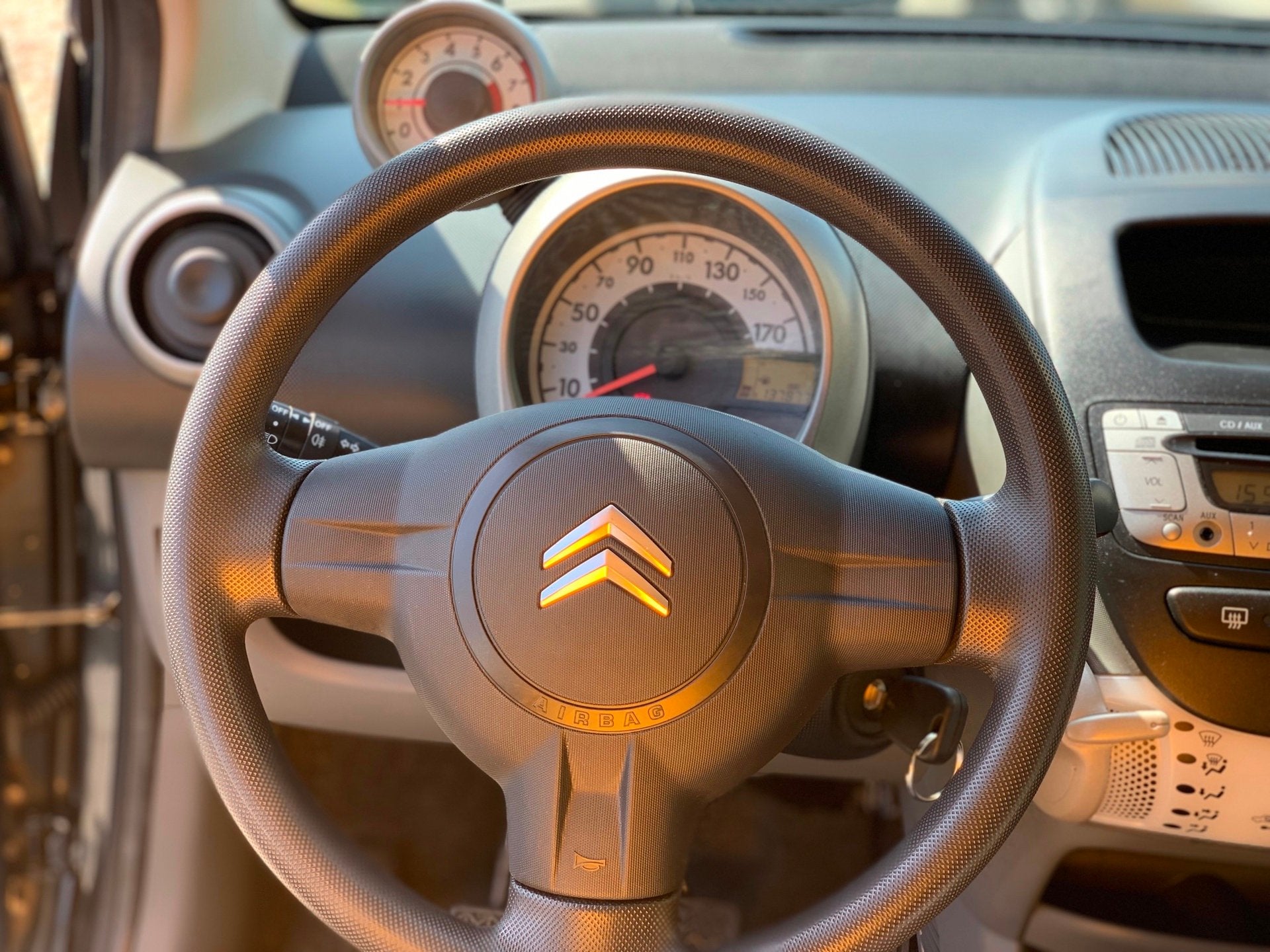 Citroen C1 1.0-12V Ambiance|1e Eigenaar|Airco|NAP, Voorwielaandrijving, Euro 5, Gebruikt, 4 stoelen