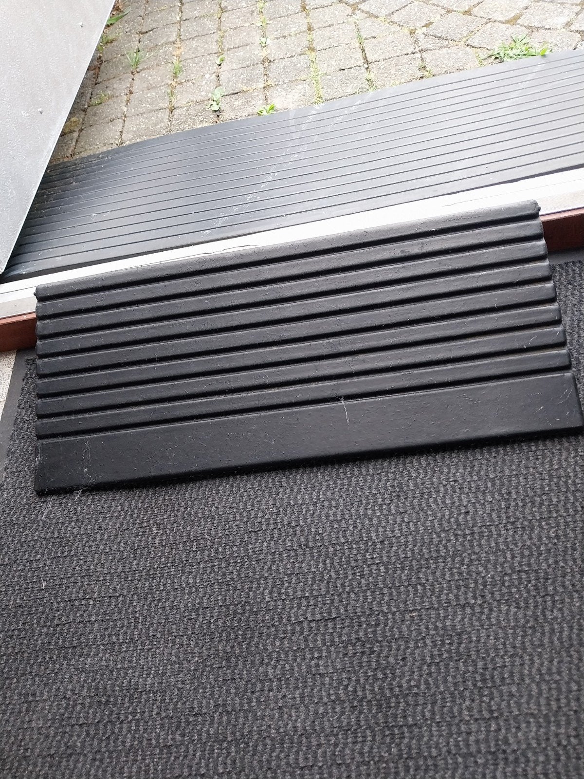 Drempelhulp 10cm hoogte 60cm breed 2 stuks, Ophalen