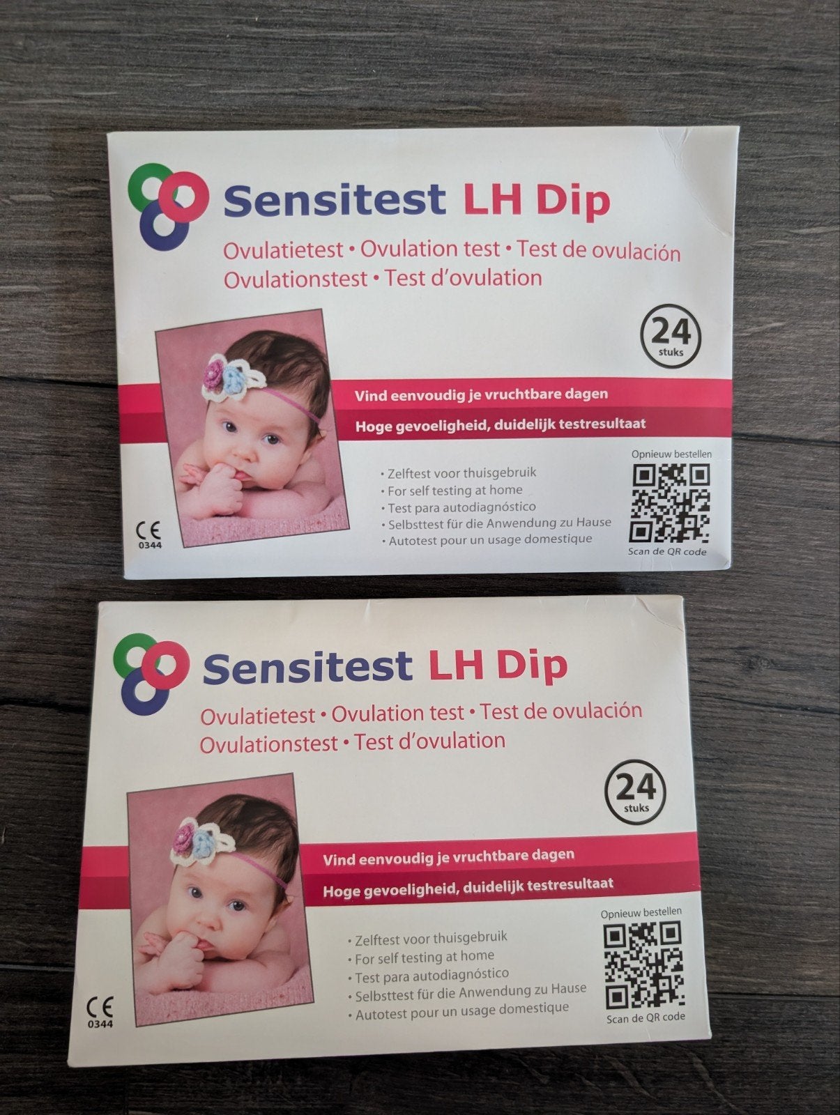 Betrouwbare ovulatietesten (Sensitest LH Dip) - 80 stuks, Ophalen of Verzenden, Nieuw