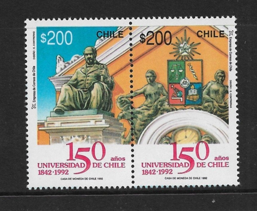 CHILI. Mi. 1534-1535., Postzegels en Munten, Ophalen of Verzenden, Postfris, Zuid-Amerika