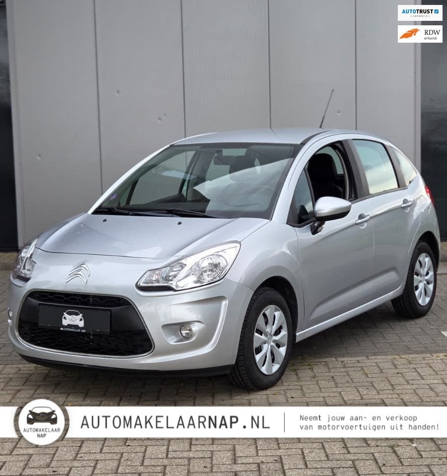 Citroen C3 1.1 Attraction / Airco / Zuinig / Trekhaak / Crui, Voorwielaandrijving, Euro 5, 450 kg, 4 cilinders