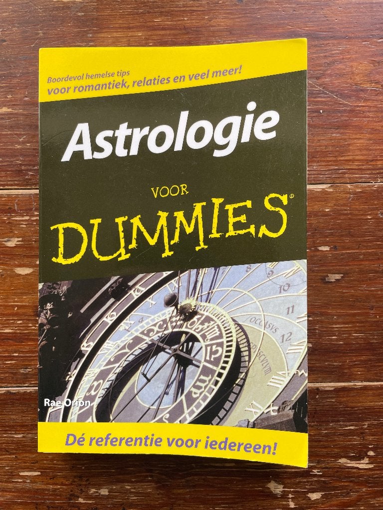 Rae Orion Astrologie voor Dummies 2007 nieuw, Astrologie, Nieuw, Ophalen of Verzenden, Rae Orion