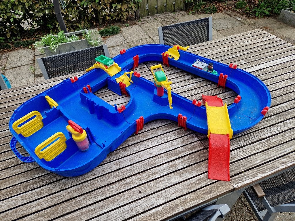 Aquaplay 1528 mega brug set, Ophalen, Zo goed als nieuw