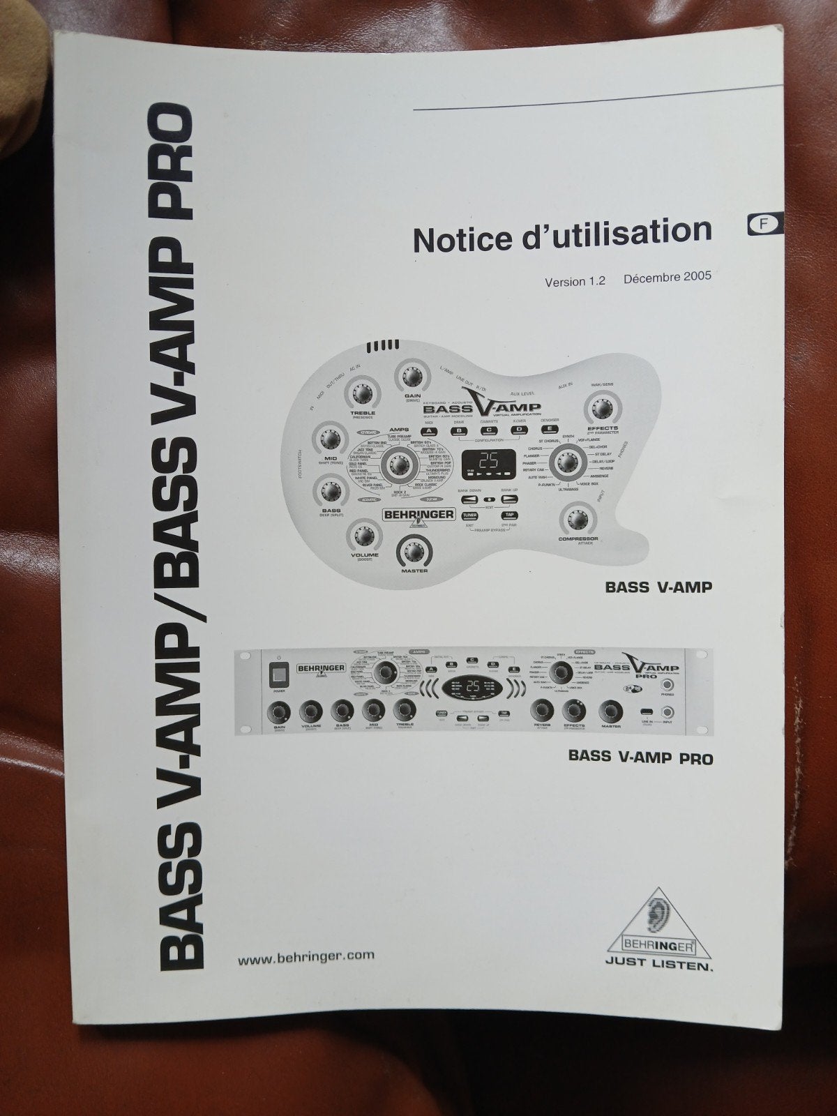 Behringer bass v-amp, Muziek en Instrumenten, Effecten, Ophalen