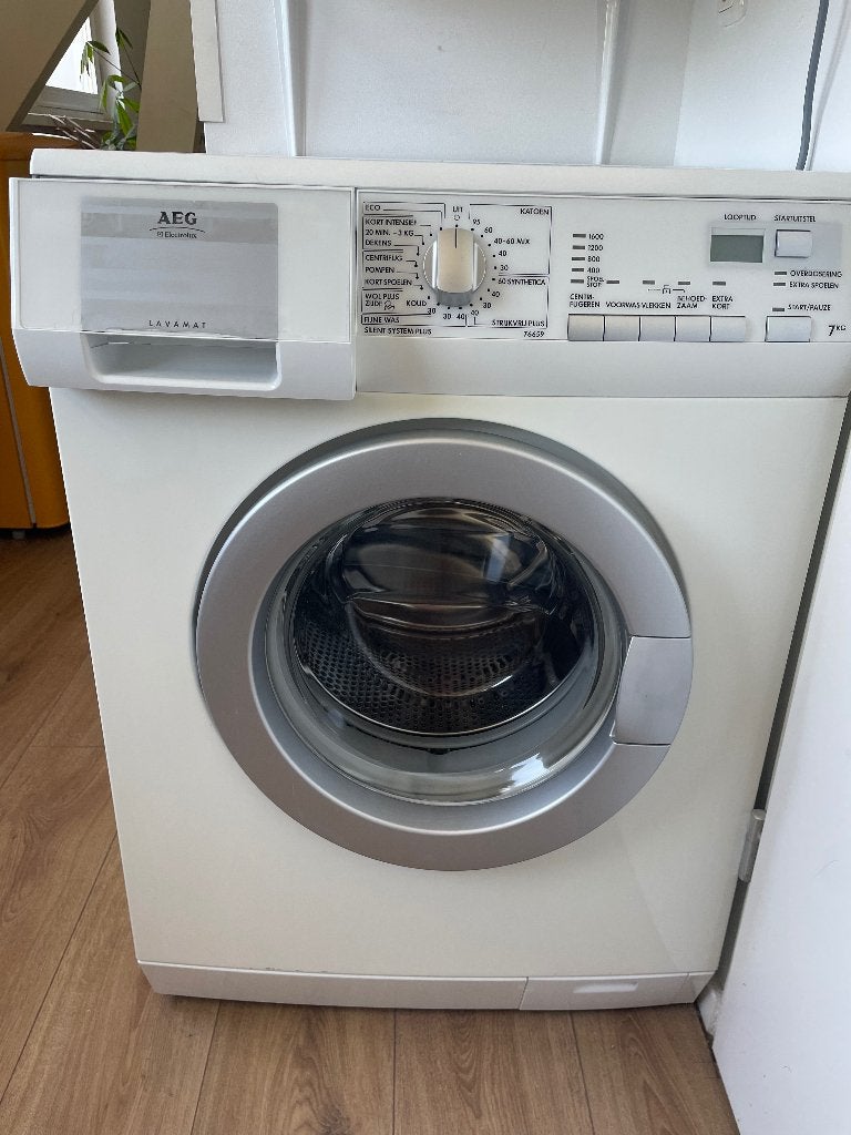 Wasmachine AEG Electrolux 7kg, Ophalen, Gebruikt, Handwasprogramma, Voorlader