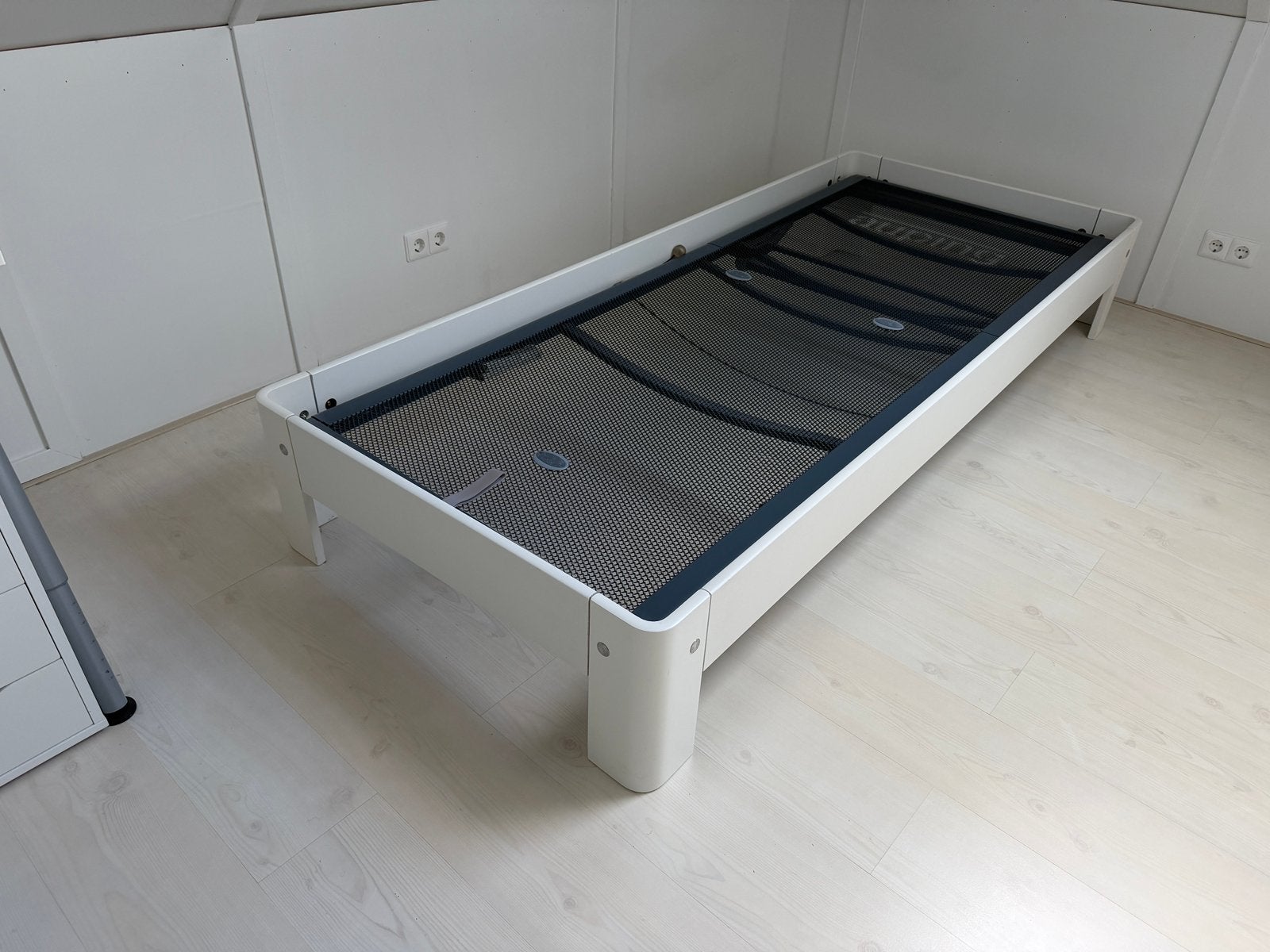 Auping auronde 220x90, Huis en Inrichting, Slaapkamer | Bedden, Ophalen, Verstelbaar, 90 cm, Eenpersoons