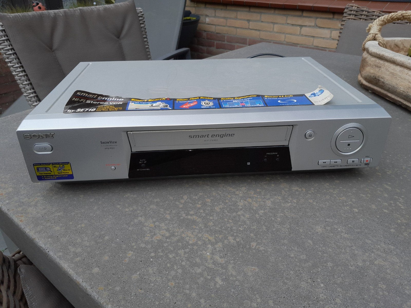 Sony VHS recorder, Ophalen of Verzenden, Gebruikt, Sony