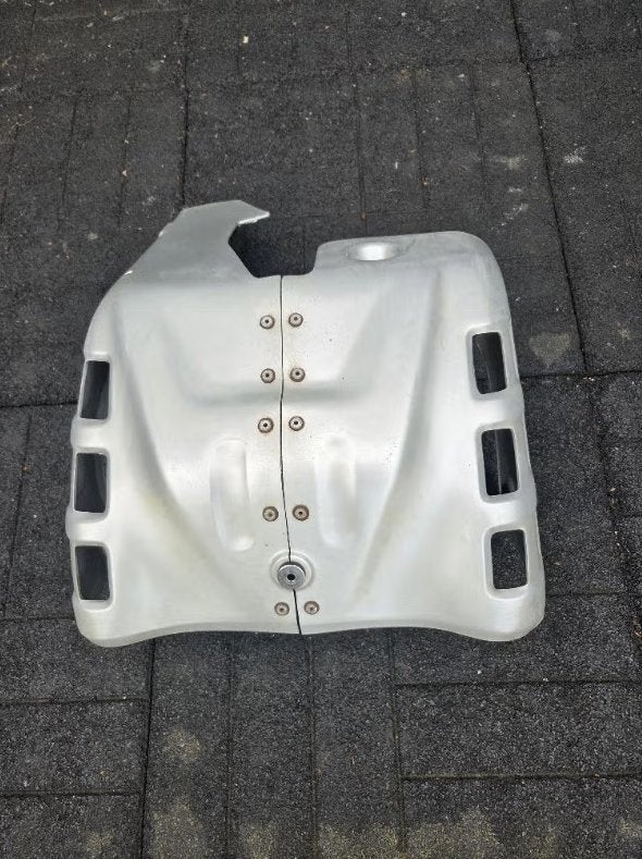 XL 600 V Transalp 1994-1996 Sump Engine Guard (Skid plate), Ophalen, Gebruikt