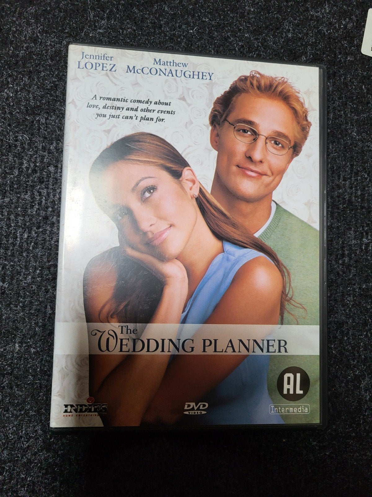 Dvd the wedding planner, Alle leeftijden, Ophalen of Verzenden, Zo goed als nieuw, Romantische komedie