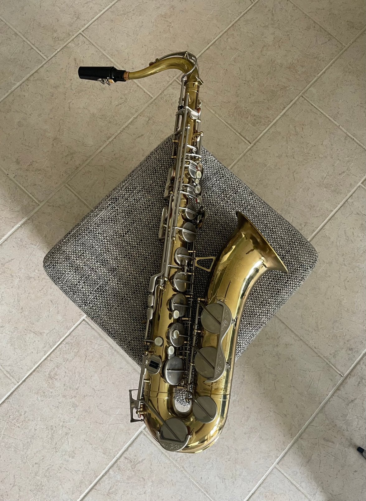 Tenor saxofoon, Ophalen of Verzenden, Zo goed als nieuw, Tenor