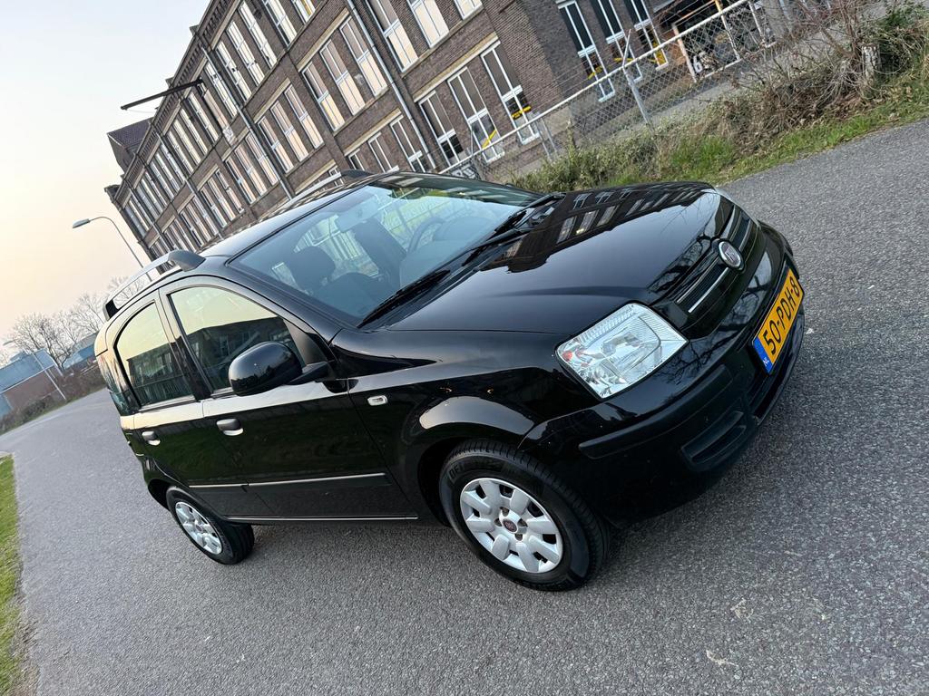 Fiat Panda 1.2 2011 NAP✅ Airco✅, Auto's, Fiat, 1242 cc, Zwart, Origineel Nederlands, Bedrijf