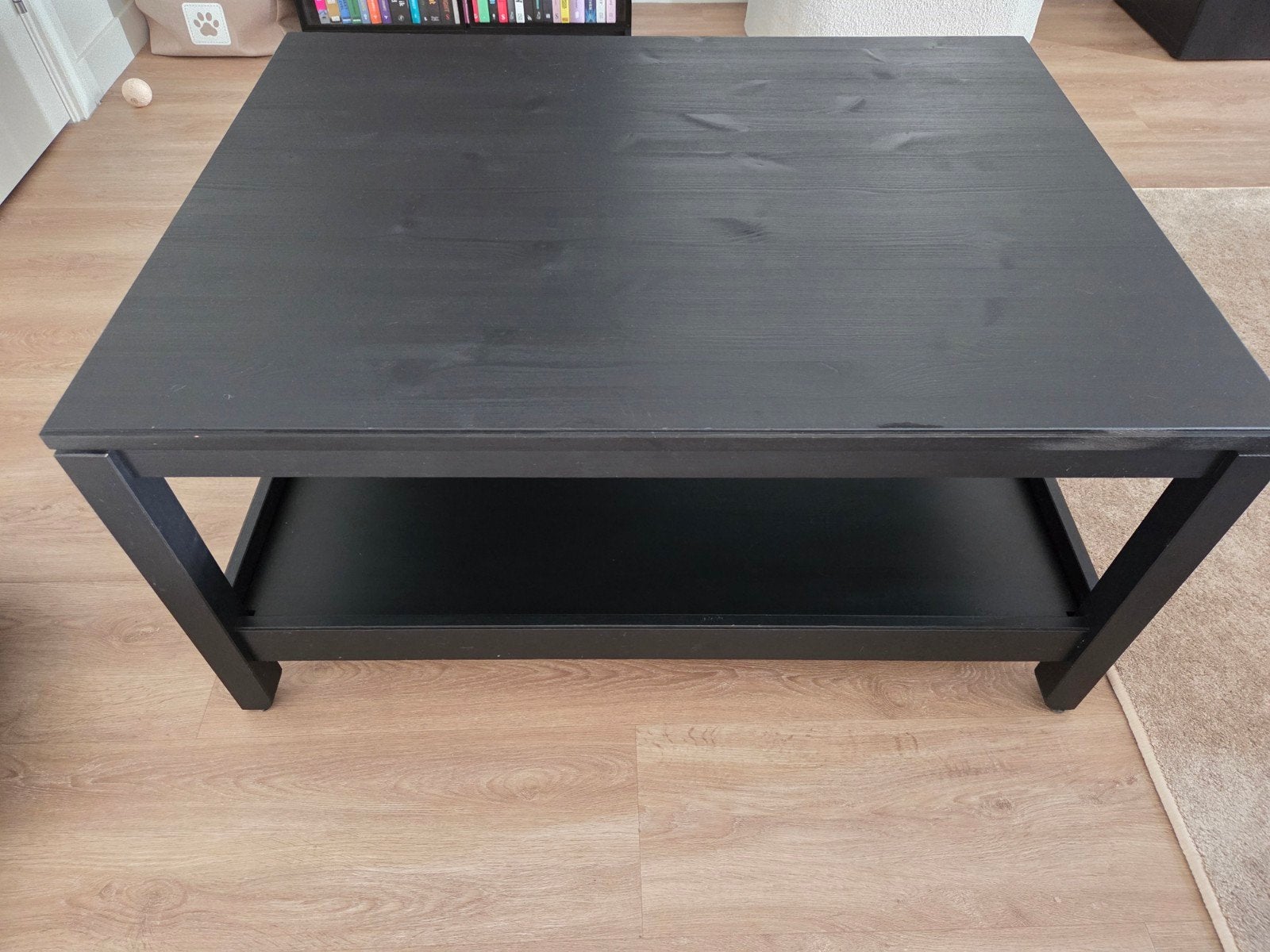 Ikea havsta salontafel zwart, Ophalen, Gebruikt, 50 tot 100 cm, 50 tot 100 cm
