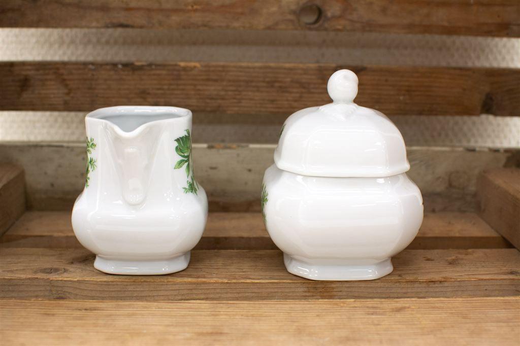 Seltmann Weiden bavaria Suiker en Melkkannetje 39118, Gebruikt, Ophalen of Verzenden, Bord(en), Wedgwood