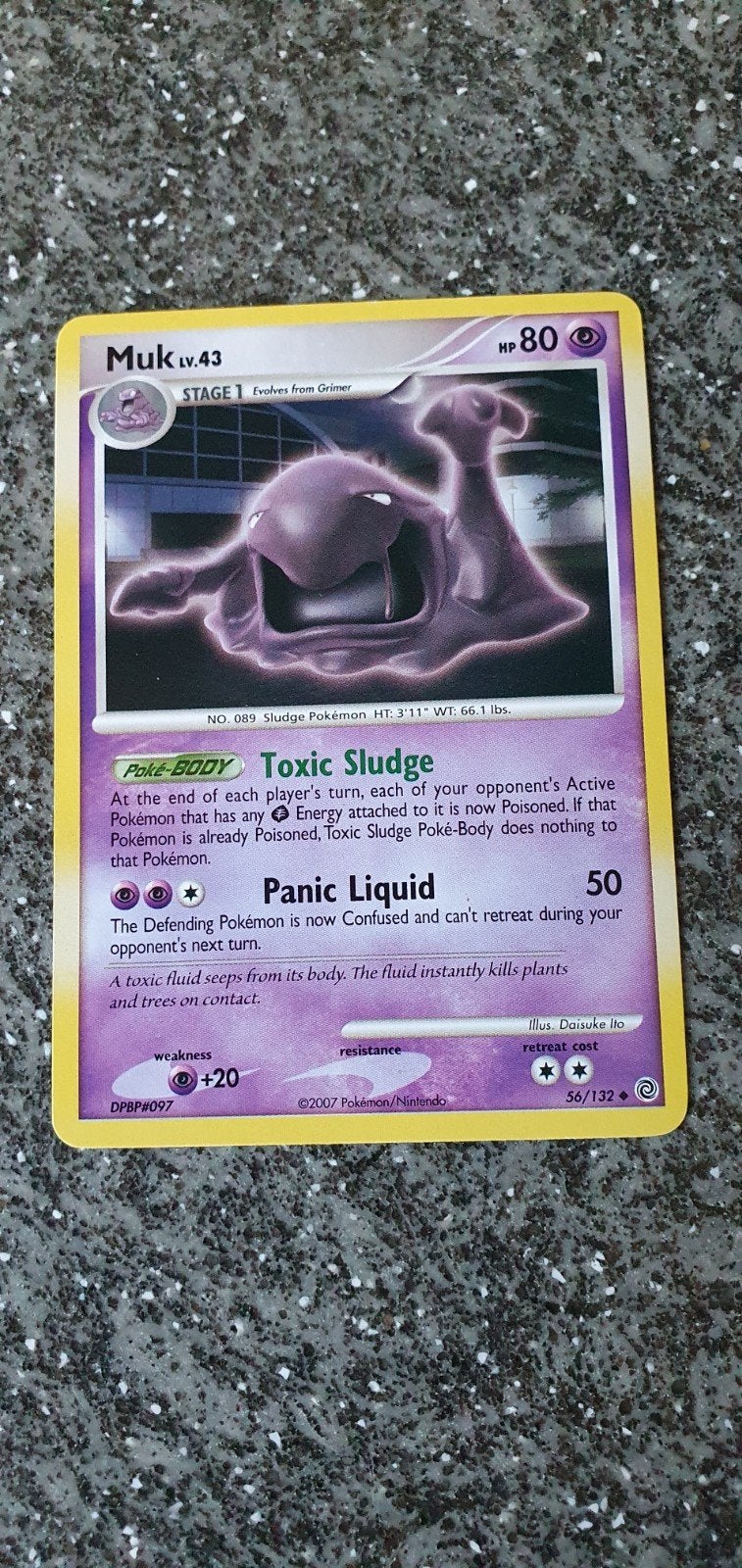 Muk 56/132 Secret Wonders Pokémon Kaart, Ophalen of Verzenden
