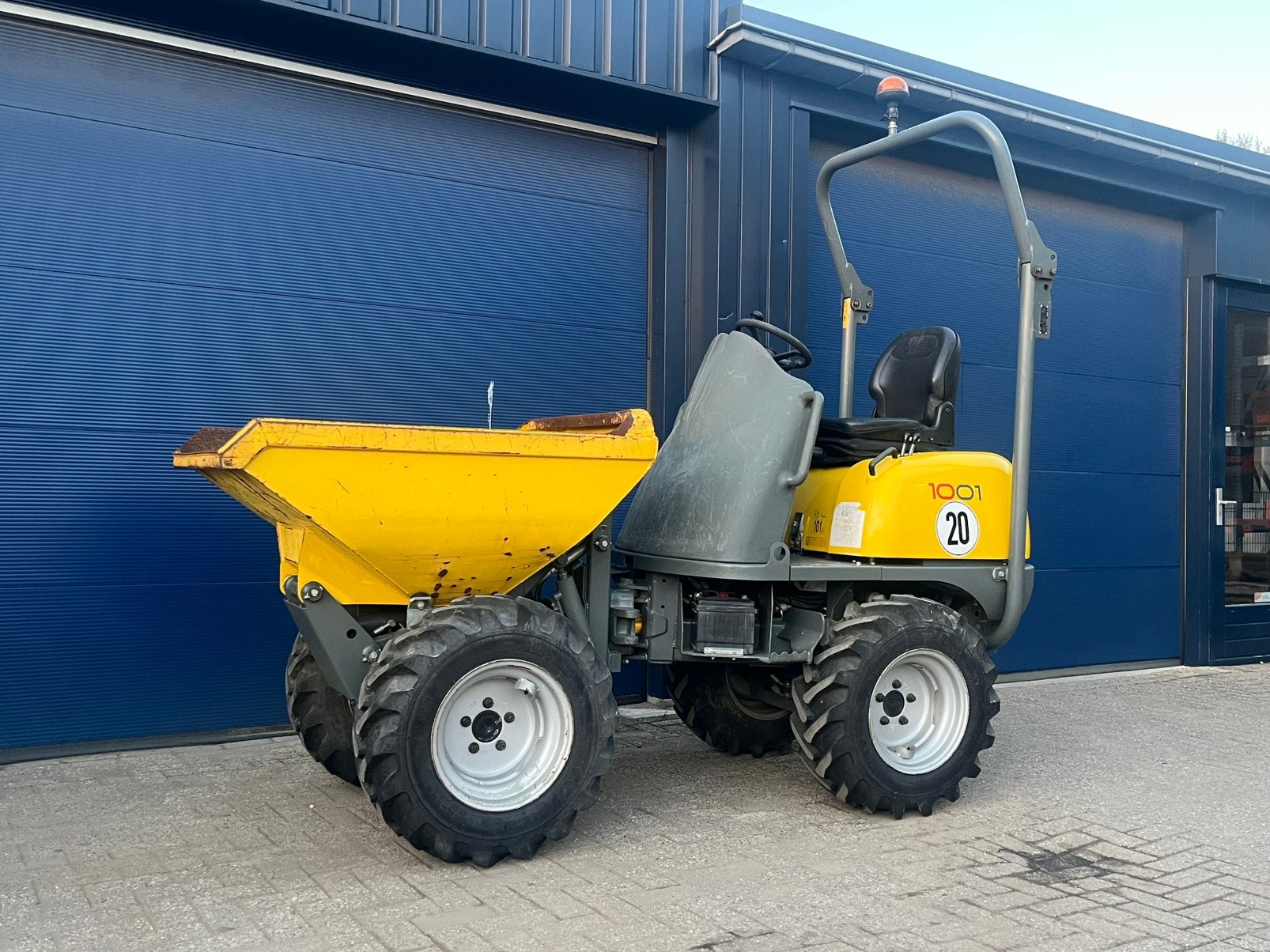 Wacker Neuson 1001 wieldumper hoog kiep, Ophalen of Verzenden, Dumper