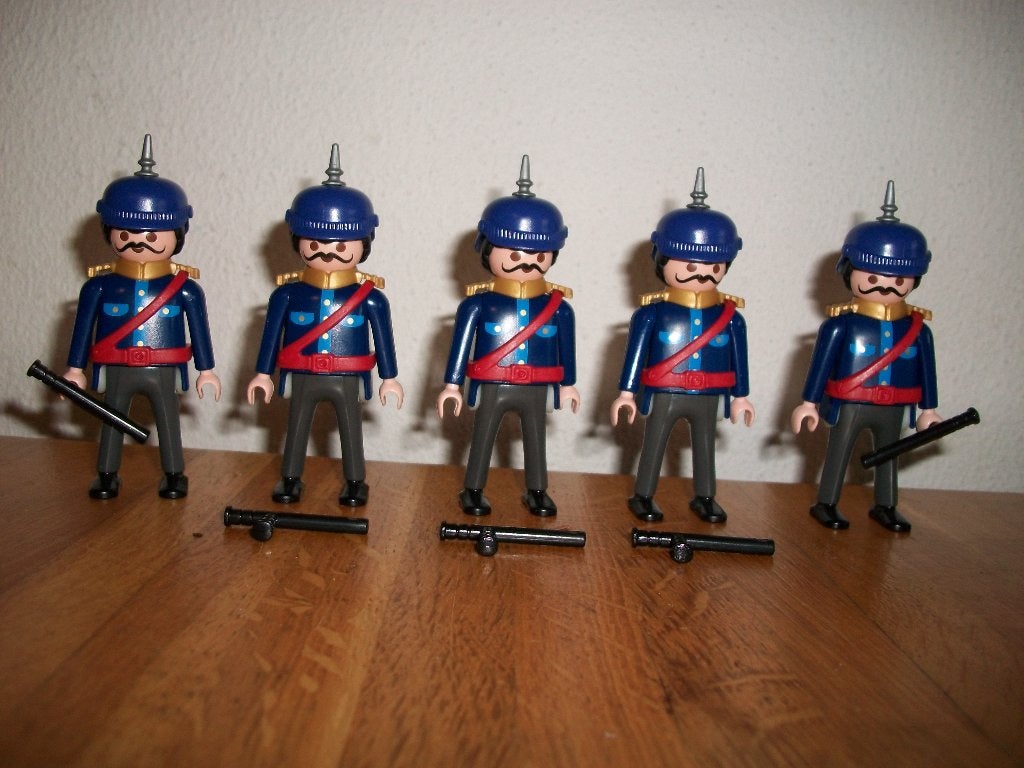 Wachtmeester anno 1900, Ophalen of Verzenden, Nieuw, Complete set, Figuren