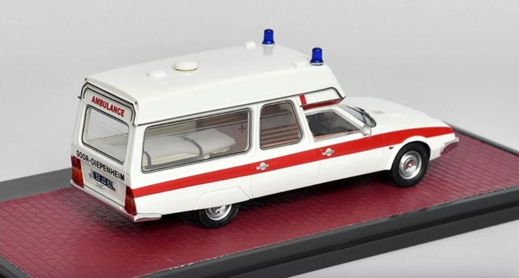 Citroen CX 1975 Visser Ambulance Goor-Diepenheim 1/43 Matrix, Verzenden, Nieuw, Auto, Overige merken