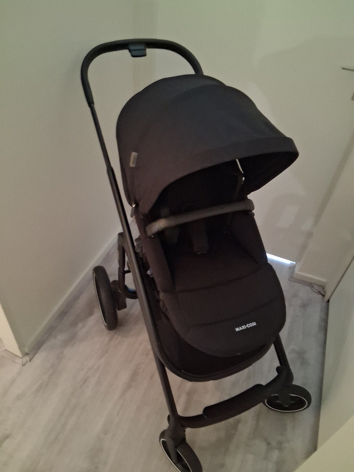 Maxi-Cosi kinderwagen, autostoel en FamilyFix base, Ophalen, 0 t/m 13 kg, Maxi-Cosi, Isofix