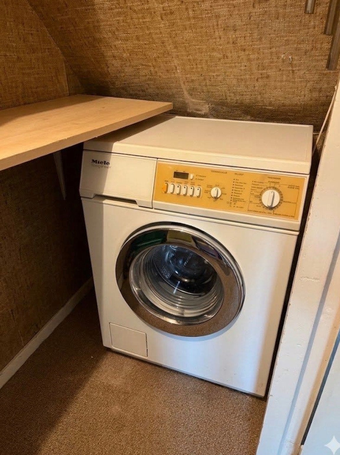 Gratis Miele wasmachine - Werkt goed, direct af te halen, Ophalen, Gebruikt, Voorlader