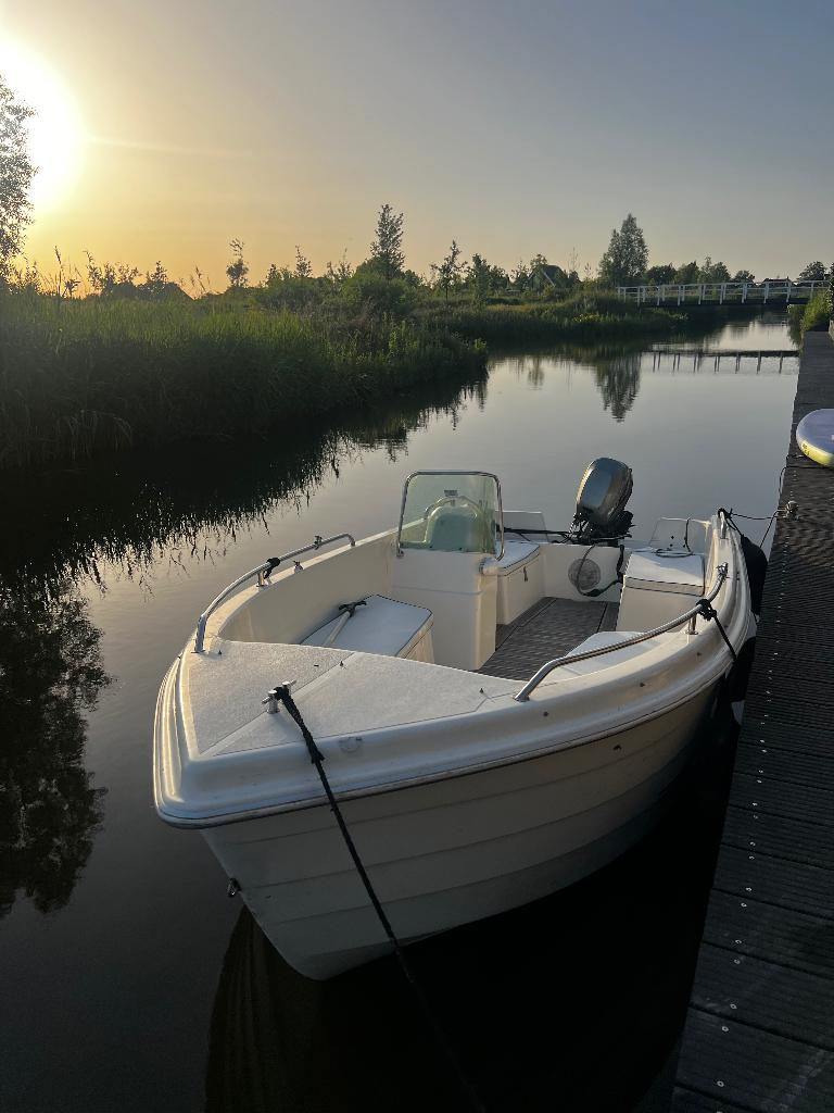 Boot Clever 460 open, Ophalen, Gebruikt, Rondzit, Clever