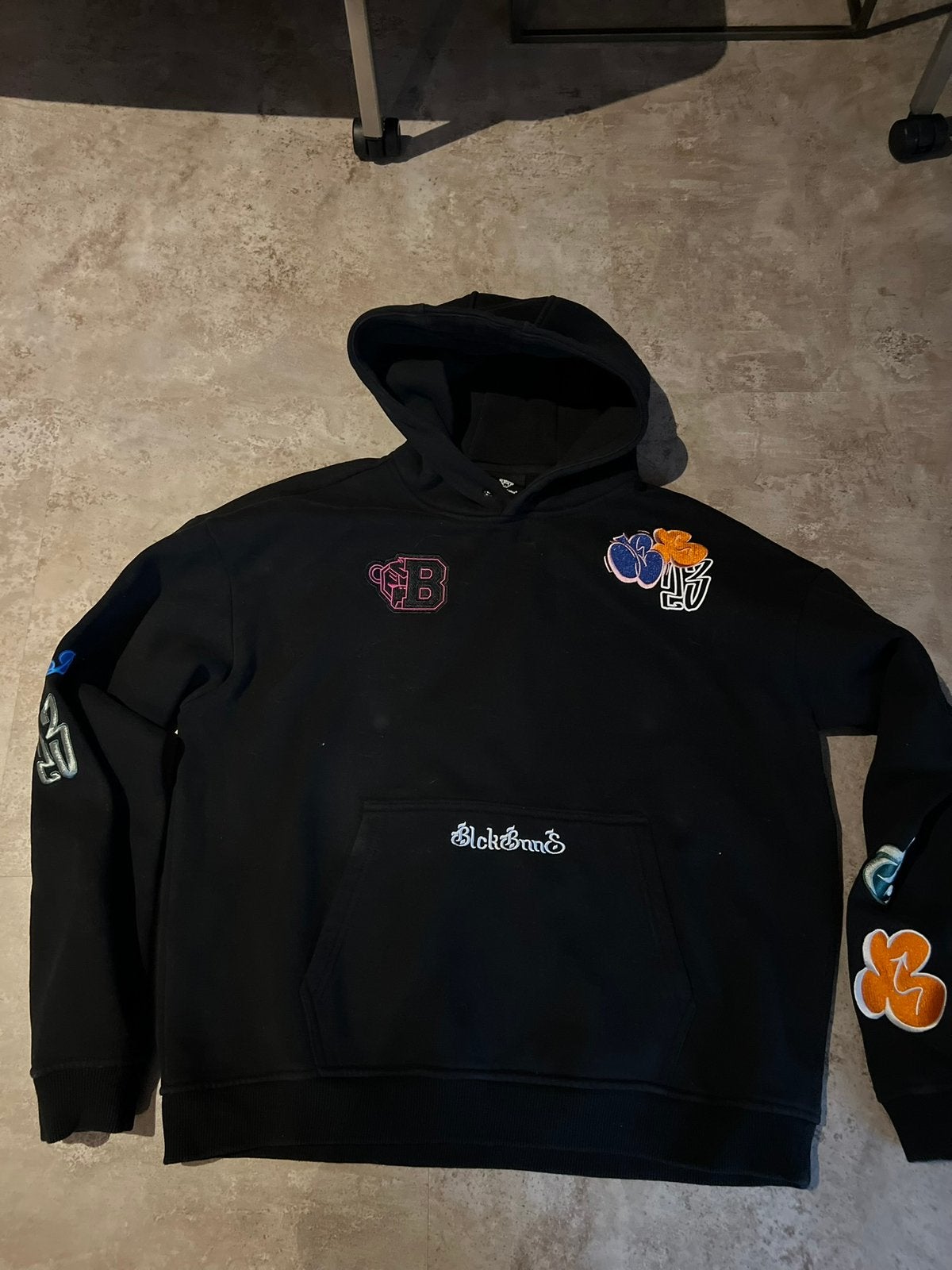 BLACK BANANAS  hoodie maat 176 origineel zgan, Meisje, Trui of Vest, Ophalen of Verzenden, Zo goed als nieuw