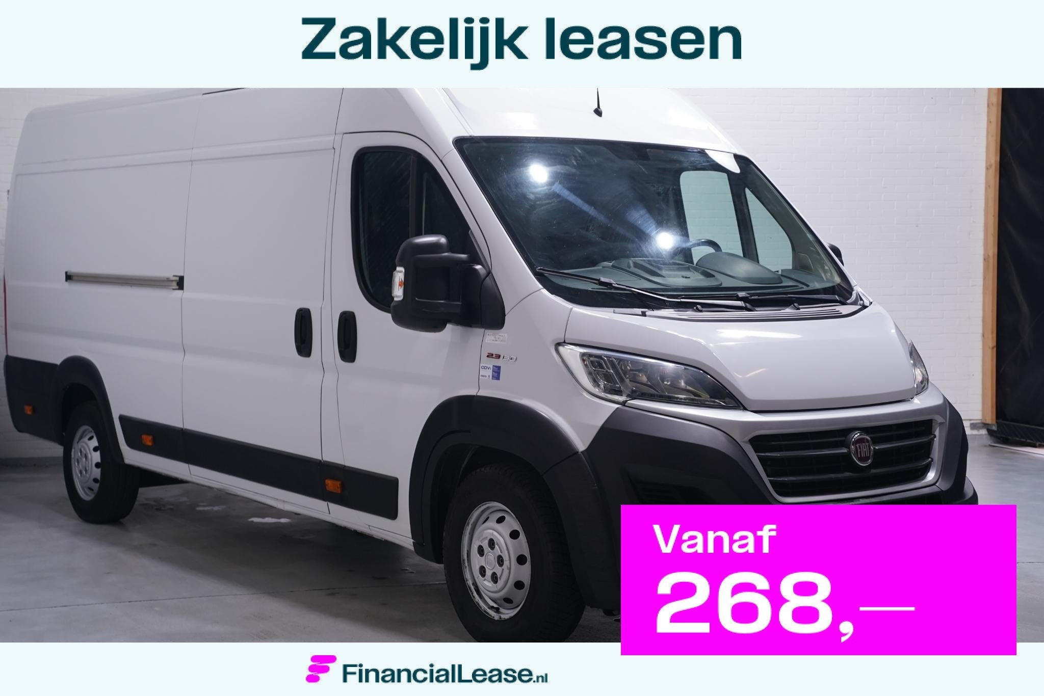 Fiat Ducato 2.3 Mjet 130 pk L4H2 Navi, Cruise control Laadru, Voorwielaandrijving, Gebruikt, 4 cilinders, 3000 kg