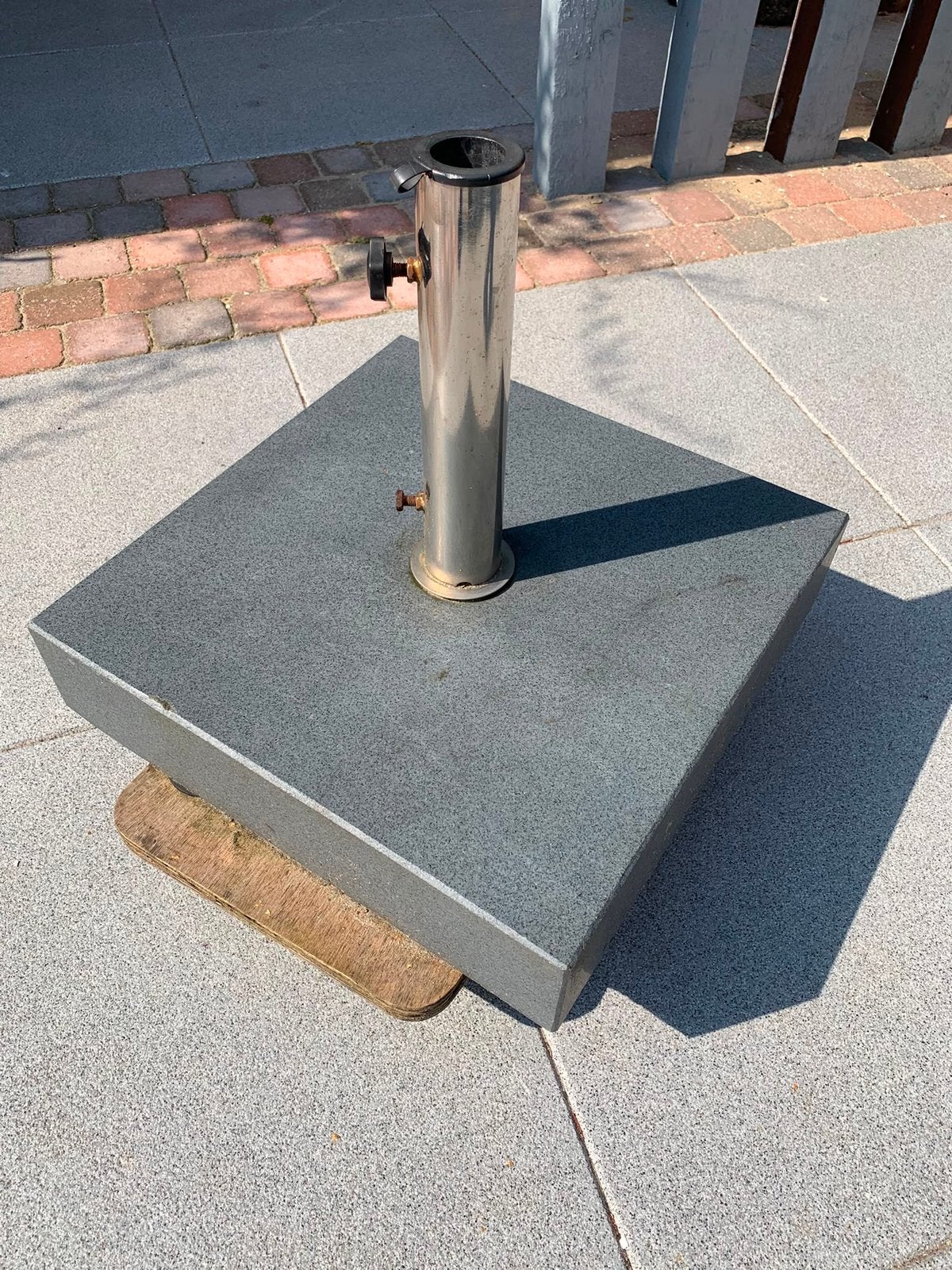 Parasolvoet, Tuin en Terras, Parasols, Ophalen, Zo goed als nieuw, Minder dan 1 meter, Parasolvoet