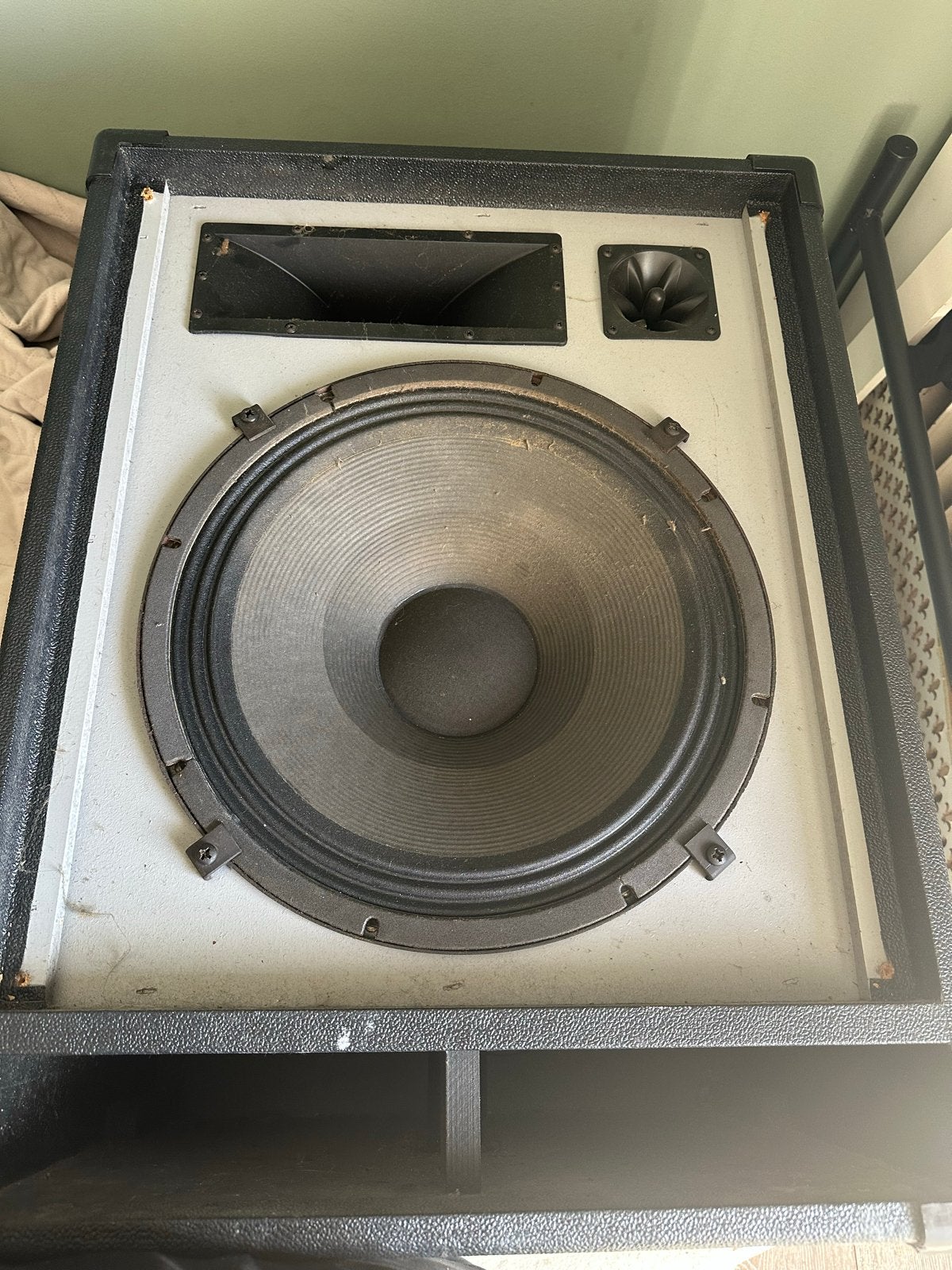 Protech FR 120/15 P Speakers (Paar), Gebruikt, 120 watt of meer, Front, Rear of Stereo speakers, Ophalen