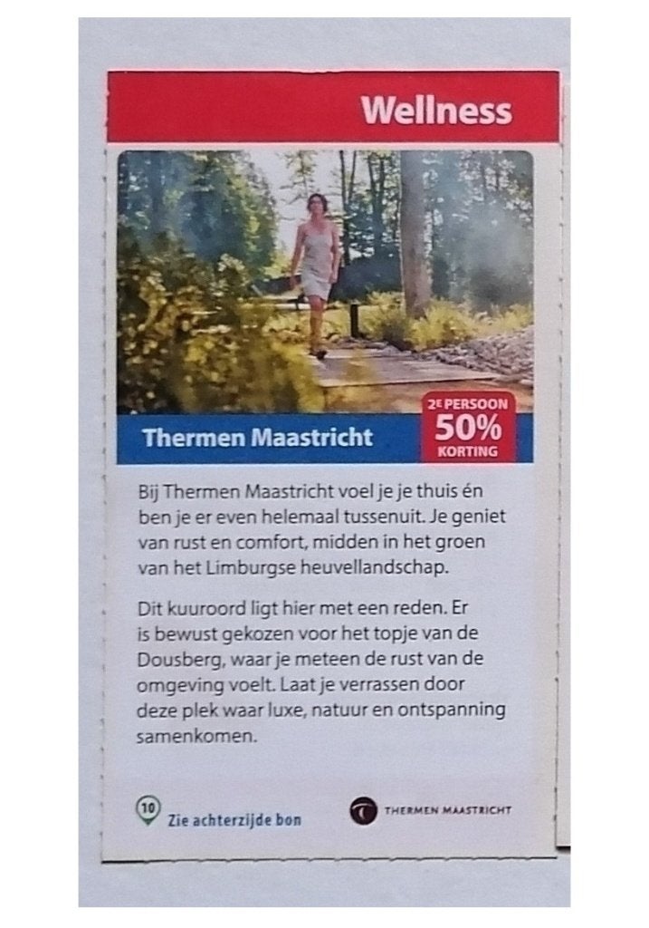 Sauna kortingsbonnen, Tickets en Kaartjes, Drie personen of meer, Kortingsbon, Spa of Sauna