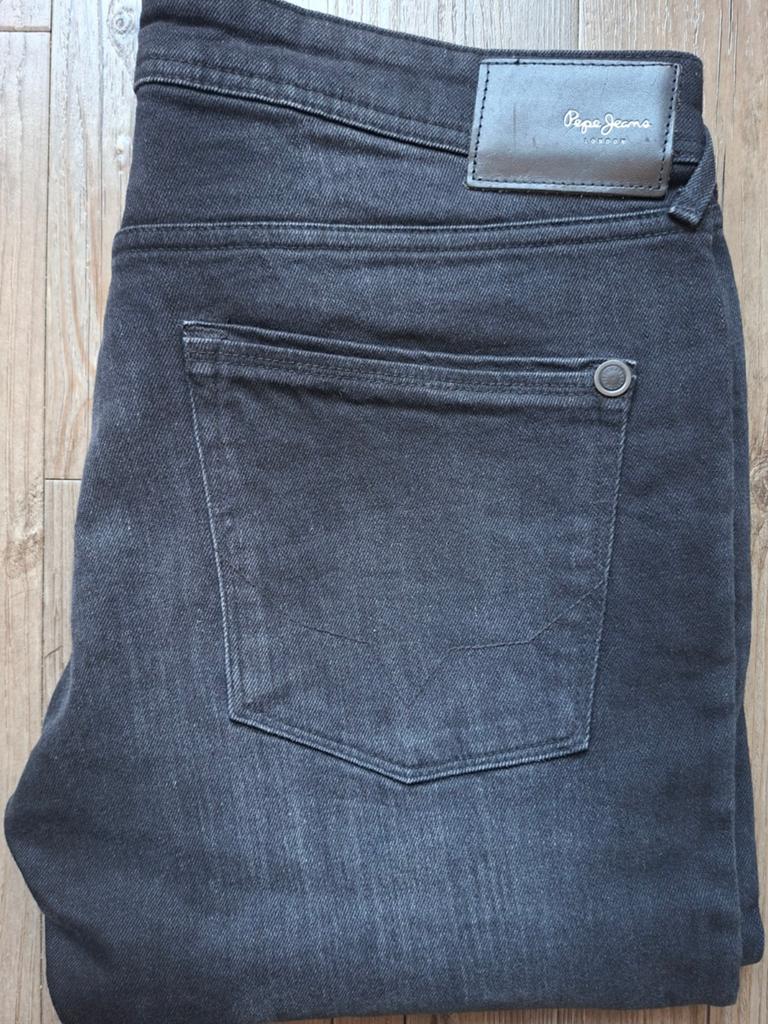 PEPE JEANS Stanley tapered fit jeans W33 L34, Zwart, Nieuw, Ophalen of Verzenden, Pepe Jeans