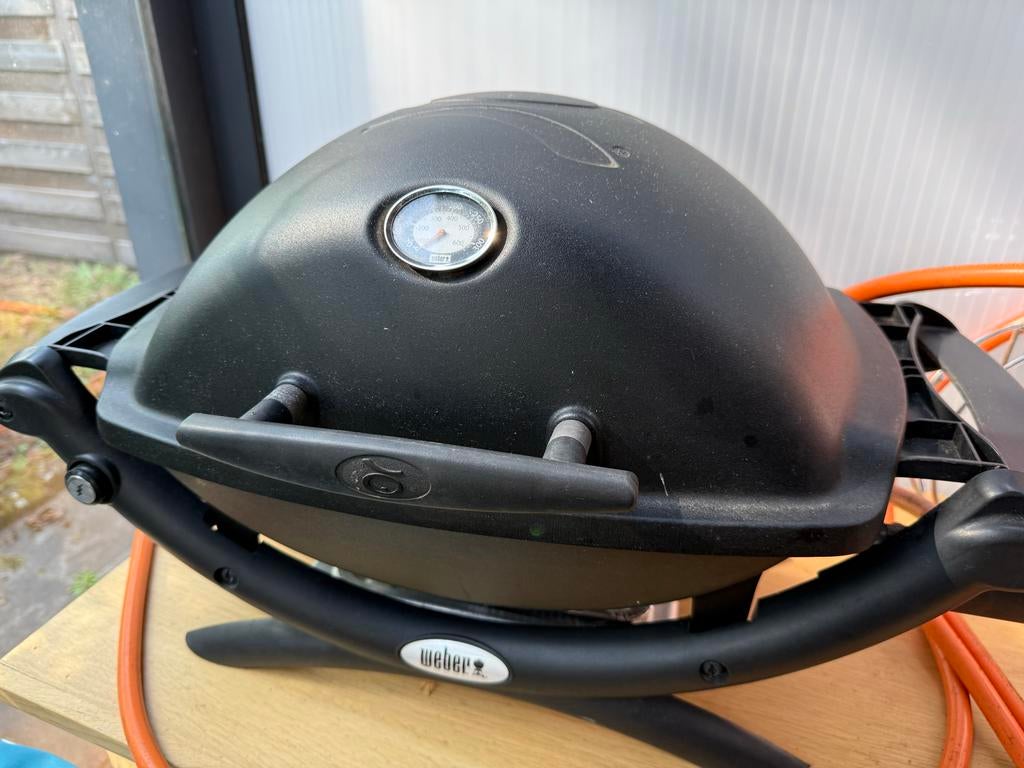 Weber Q1200 gasbarbecue met accessoires, Ophalen, Gebruikt