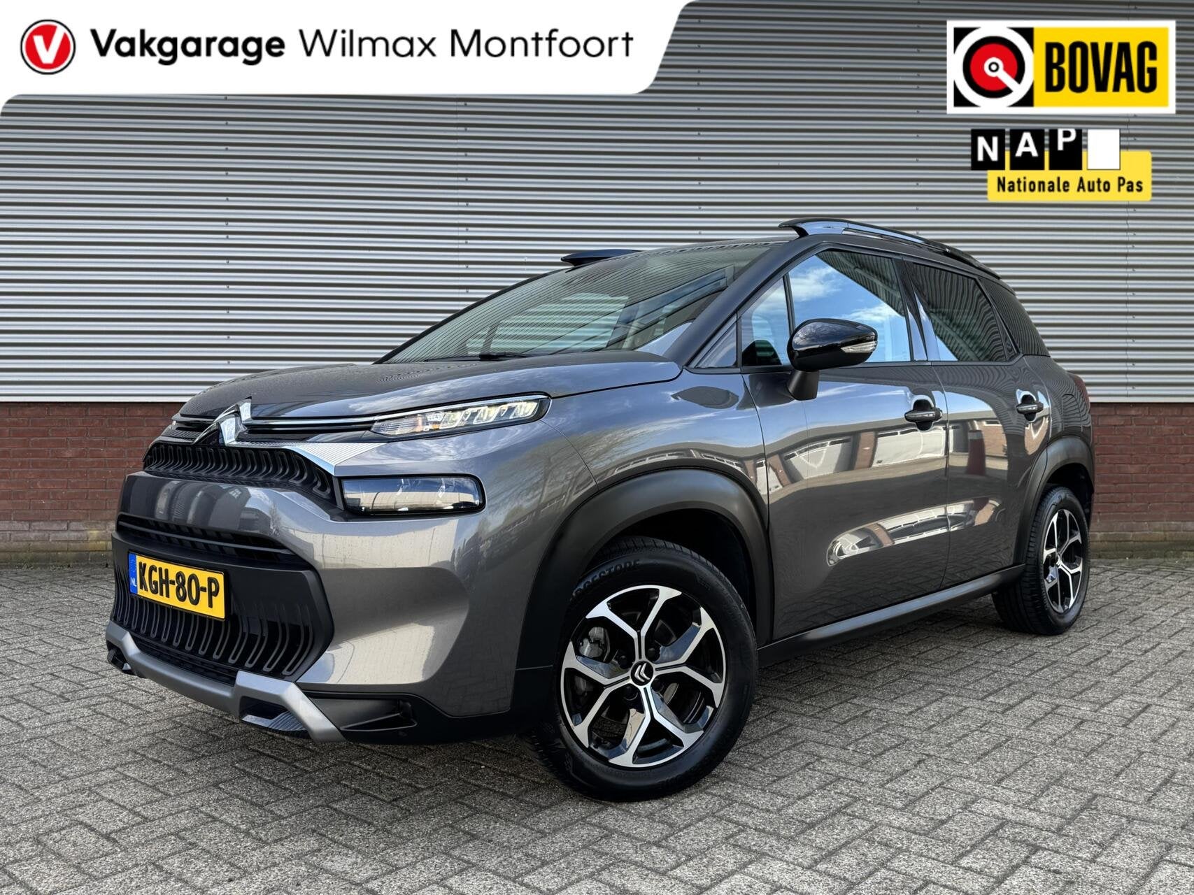 Citroen C3 Aircross 1.2 PureTech Plus|Cruise|Navi|Automaat|C, Auto's, Gebruikt, 1199 cc, Bedrijf, 600 kg
