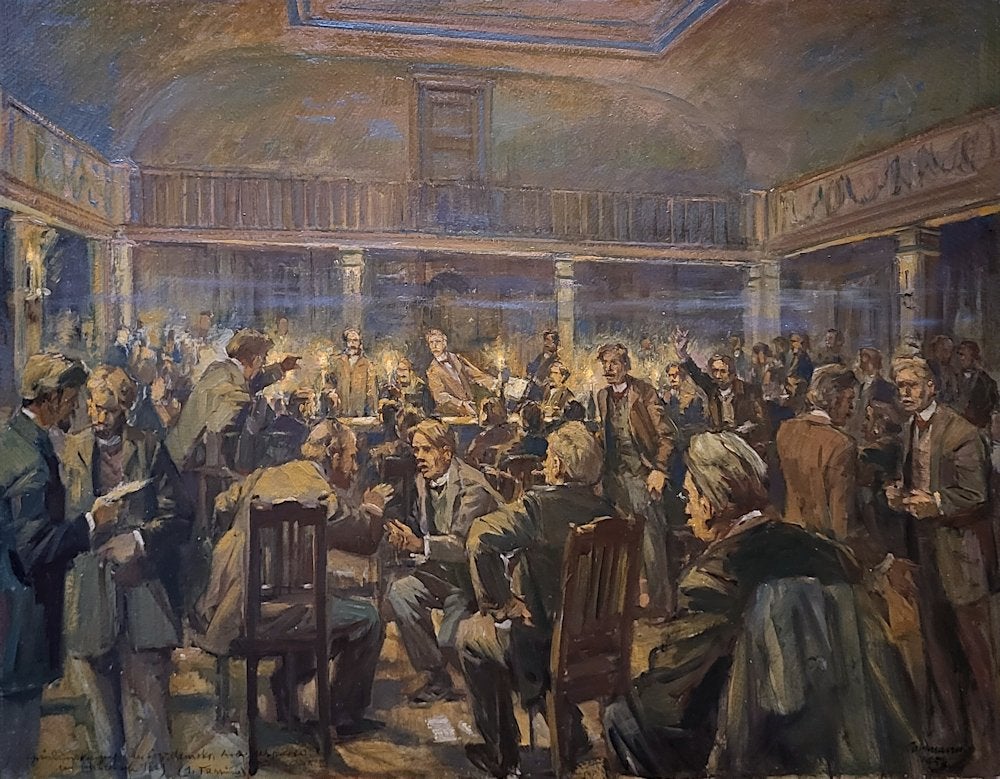 H. Kohlmann, olieverf, 60x80cm, nu 1500,- euro, incl. lijst., Ophalen