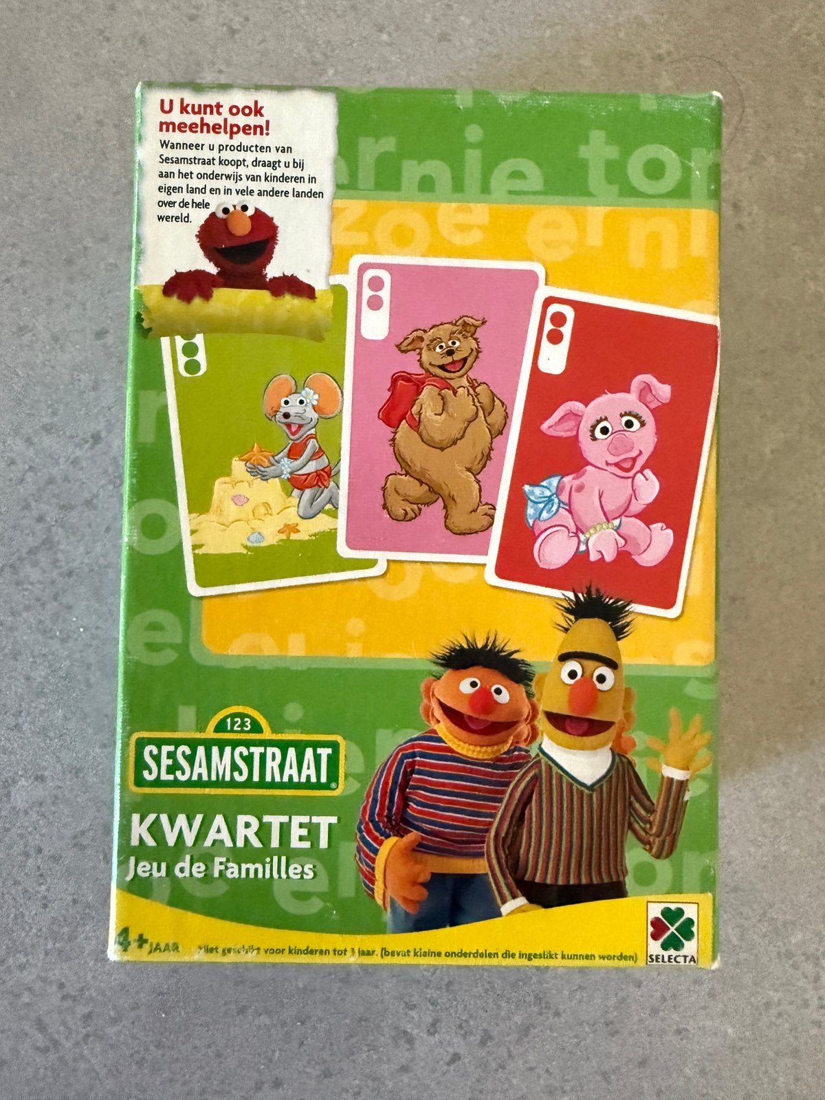Sesamstraat kwartet, Verzamelen, Ophalen of Verzenden, Zo goed als nieuw, Kwartet(ten)