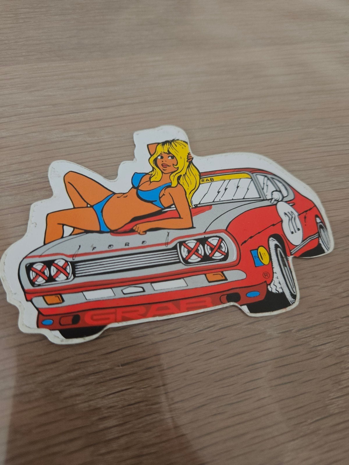 Ford Auto sticker, Ophalen of Verzenden, Zo goed als nieuw, Auto of Motor