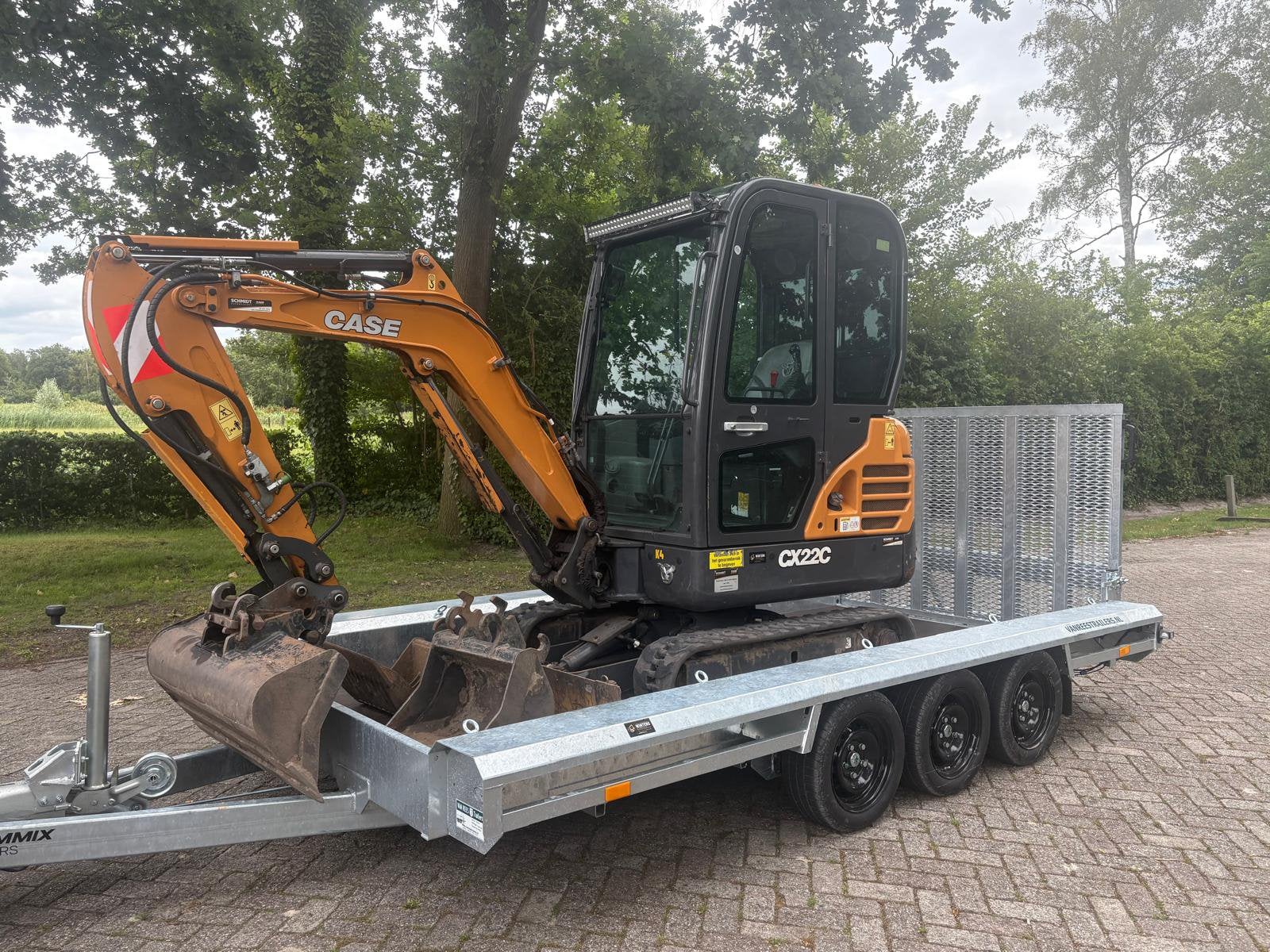 Case cx18 complete set!, Ophalen of Verzenden, Wiellader of Shovel