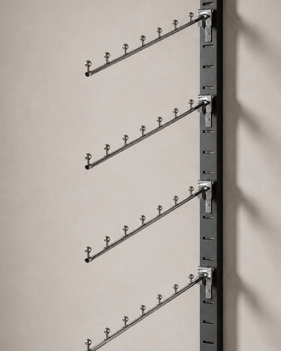 metalen wand rails, Ophalen
